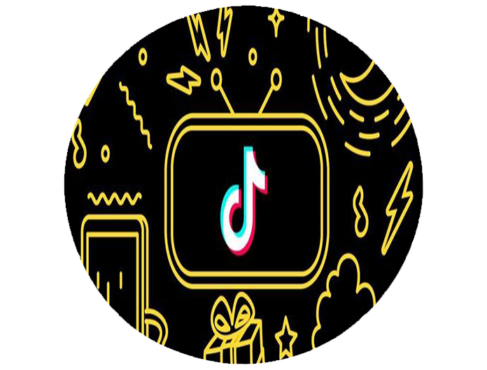 Opłatek na tort Tik Tok zdjęcie 1