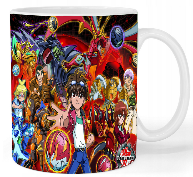 Kubek ceramiczny Bakugan zdjęcie 1