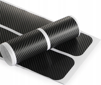 TAŚMA OCHRONNA DO SAMOCHODU FOLIA CARBON NA PROGI GRUBA MOCNA PRZÓD I TYŁ