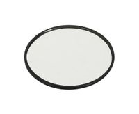 Podstawka lustrzana okrągła czarna