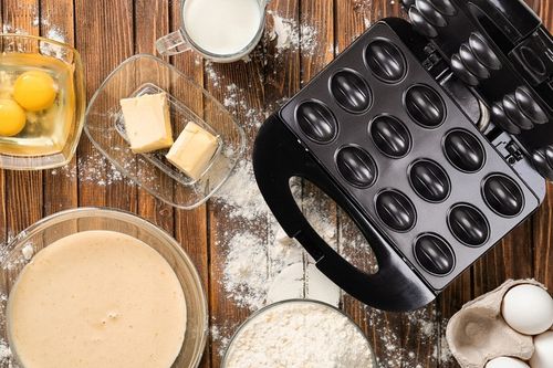 OPIEKACZ DO ORZESZKÓW ELEKTRYCZNY FORMA DO CIASTEK 12 szt. KAMILLE na Arena.pl