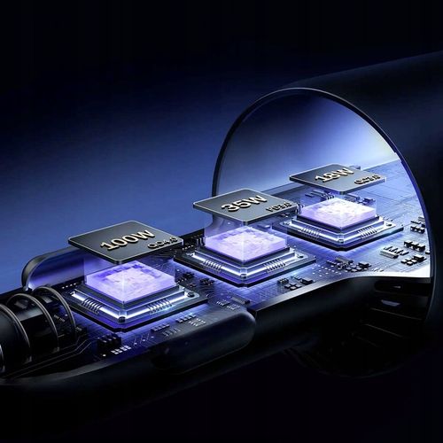 JOYROOM ŁADOWARKA SAMOCHODOWA 120W 2xUSB-C USB-A + KABEL USB-C 100W QC PD na Arena.pl