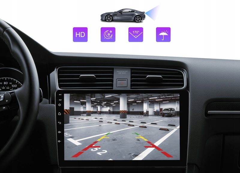 Radio samochodowe 2DIN MULTIMEDIALNE 9 cali ANDROID 13 kamera BT zdjęcie 9