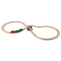 Drewniana kolejka IKEA LILLABO 20 elementów tory