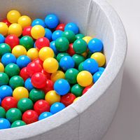 Piłki Kulki Piłeczki do Suchego Basenu Kojca dla Dzieci MISIOO 6 cm 100 szt