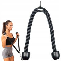 UCHWYT LINA SZNUR NA DO WYCIĄGU ATLASU 120cm DŁUGA NA TRICEPS