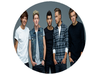 Opłatek na tort One Direction