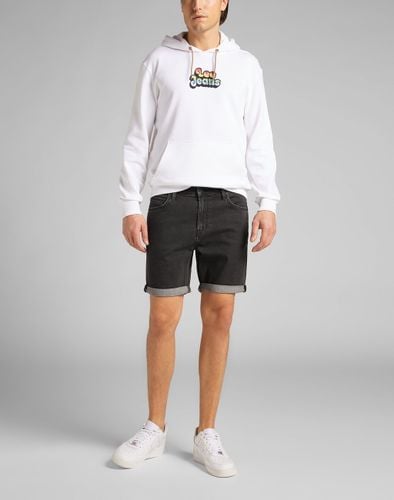 LEE PRIDE HOODIE MĘSKA BLUZA Z KAPTUREM LOGO WHITE L82RSP12 XL na Arena.pl