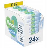 Chusteczki nawilżane Pampers Harmonie Aqua 24 x 48 szt.