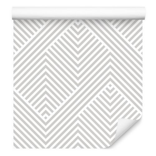 Tapeta Do Sypialni Optyczny Wzór GEOMETRYCZNY 3D na Arena.pl