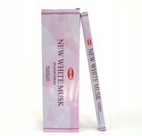 kadzidełka zapachowe hem new white musk box 25 opakowań