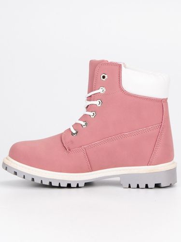 RÓŻOWE TRAPERKI Rozmiar - 38 na Arena.pl