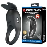pretty love carlton vibrating penis ring