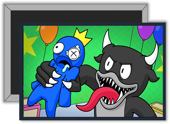 Magnes na lodówkę Rainbow Friends zdjęcie 1