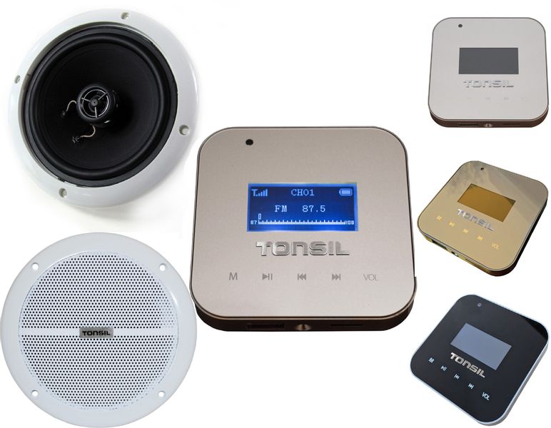 RADIO SUFITOWE ŁAZIENKOWE BLUETOOTH MP3 TONSIL zdjęcie 1