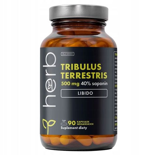 HERB Tribulus 500mg 90vcaps Booster Testosteron Libido Potencja na Arena.pl