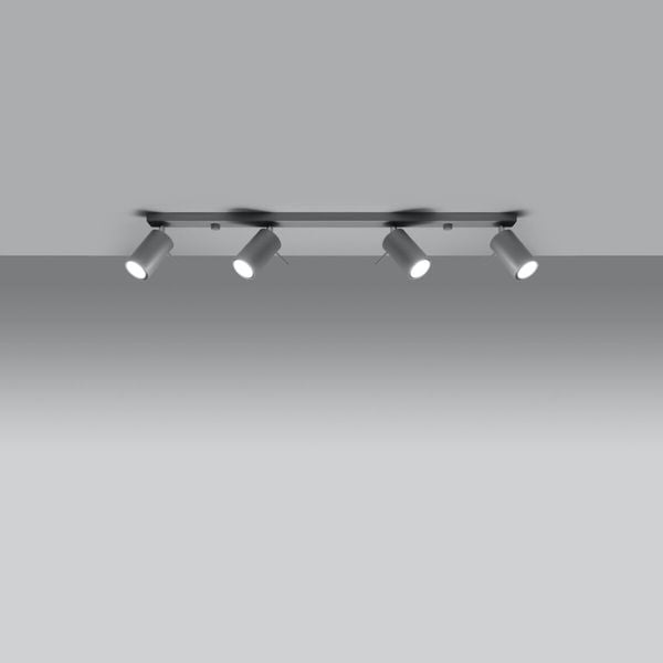 Plafon RING 4L szary zdjęcie 3