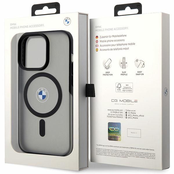 Etui BMW do iPhone 14 Pro 6.1"", Czarny MagSafe zdjęcie 8