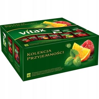 VITAX mix kompozycja herbat 90tb koperty zdjęcie 1