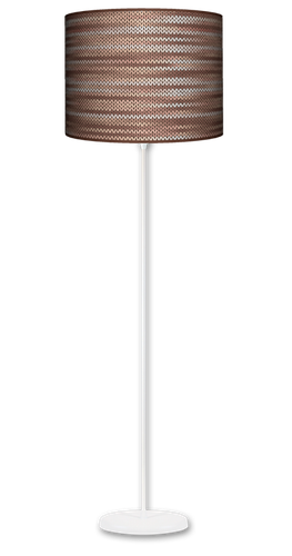 Lampa stojąca MAXI - Rattan brąz na Arena.pl