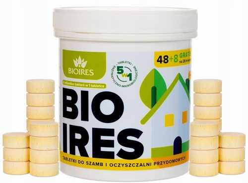 SUPER MOCNE TABLETKI BAKTERIE DO SZAMBA OCZYSZCZALNI NA 2LATA +TŁUSZCZE 5w1 na Arena.pl