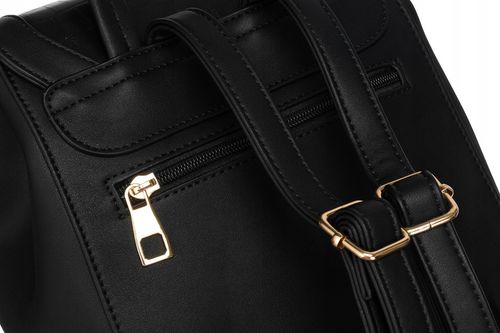 klasyczny plecak damski ze skóry ekologicznej - rovicky na Arena.pl