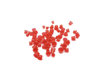 Kubeczki na tusz pigment do tatuażu Tattoo MAŁE rozmiar S 50szt Czerwone