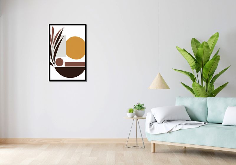 Plakat 53x81cm Stylizacja Roślin zdjęcie 4