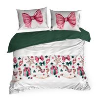 Pościel z mikrowłókna z nadrukiem świątecznym TORI 220X200 70X80X2