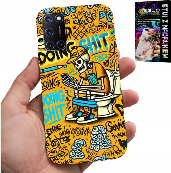 ETUI DO OPPO A52 - DOING SHIT KOŚCIOTRUP NA KIBLU CASE zdjęcie 1