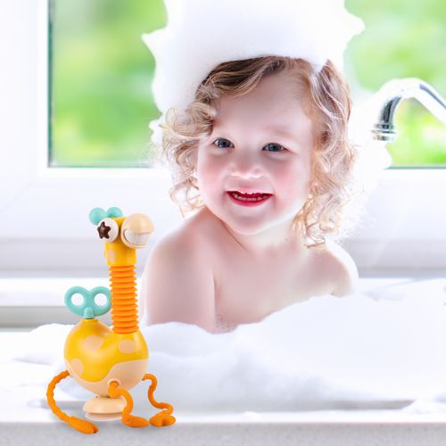 Żyrafka Sensoryczna Silikonowa Zręcznościowa Gryzak na Arena.pl