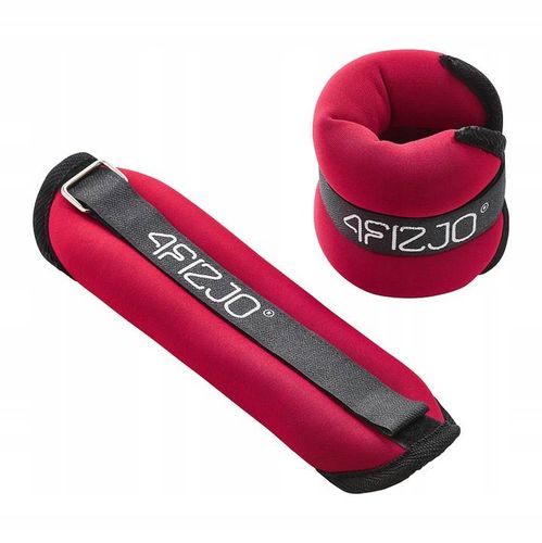 Obciążniki do ćwiczeń na kostki i nagdarstki 2 szt po 1 kg zapinane na rzep na Arena.pl