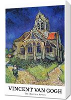 Obraz 40x60cm Design Auvers, Van Gogh Vintage do Salonu