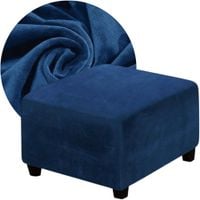 POKROWIEC NA PODNÓŻEK PUF ELASTYCZNY WELUR PREMIUM