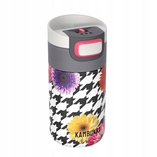 Kubek termiczny na kawę, herbatę Kambukka Etna 300 ml - Floral Patchwork na Arena.pl