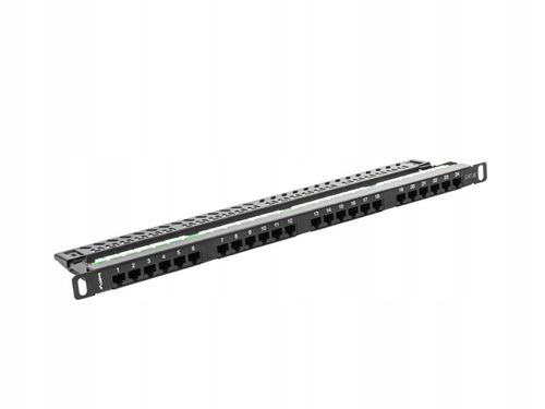 Patch panel Lanberg PPU5-0024-B 24 port 0.5U kat.5e czarny na Arena.pl