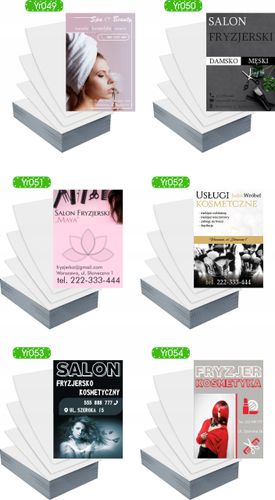 Ulotki A4 5000szt reklamowe firmowe MASAŻ SPA dużo wzorów gotowy projekt na Arena.pl