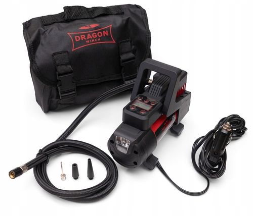 KOMPRESOR POWIETRZNY DRAGON WINCH 12V 10,34Bar 35l/min z latarką LED na Arena.pl