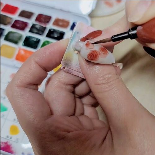 Zestaw AKWARELI SONNET 24 k do Zdobień Paznokci - oryginalne Farby Manicure na Arena.pl