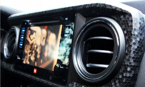 TAŚMA PLASTER MIODU HEXAGON NA LISTWY DEKORY PROGI PASY 10x500cm + RAKLA na Arena.pl