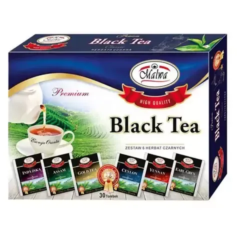 MALWA HERBATA BLACK TEA 6X5SZT ZESTAW zdjęcie 1