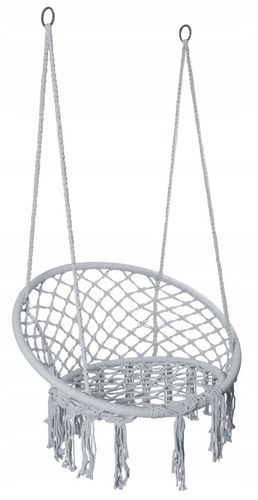 HUŚTAWKA BOCIANIE GNIAZDO Ogrodowa Szara xxl na Arena.pl