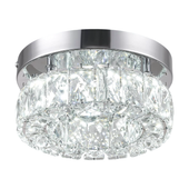 Kryształowy Żyrandol Sufitowy LED 16 W 6000 K 10x20 cm Chłodna Biel K9