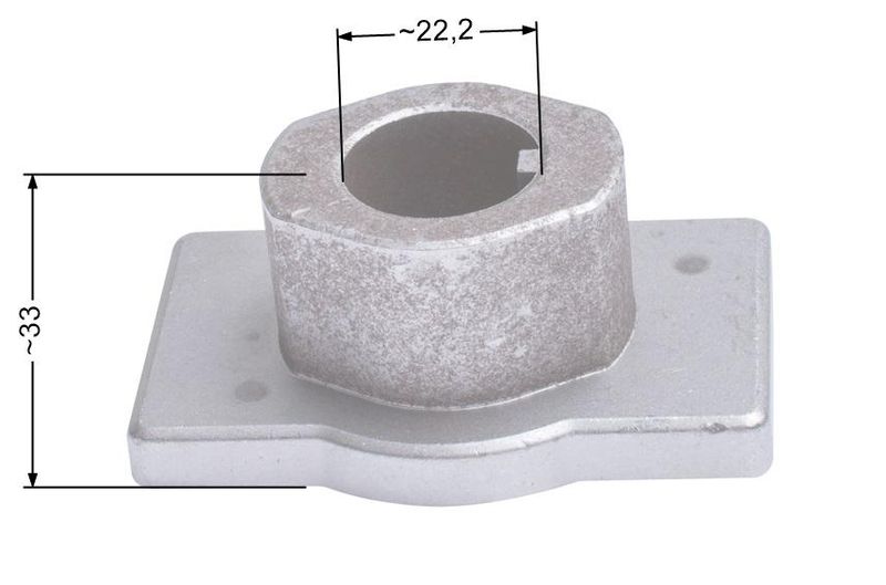 Adapter kosiarki Husky 22.2 RO8752 zdjęcie 2
