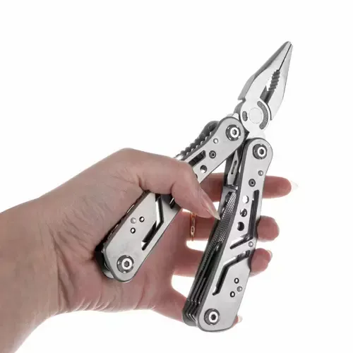 Multitool Survivalovy Narzędzie 13w1 + 11 x Bity zdjęcie 13