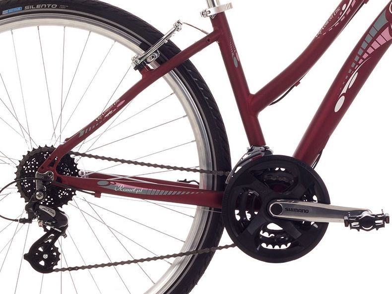 Rower 28 Romet Perlle 2.0 16" brąz zdjęcie 3