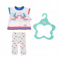 BABY BORN Zestaw dzianinowy Sukieneczka i leginsy