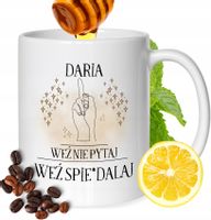 Kubek Dla Darii Koleżanki Przyjaciółki Żony Prezent Z Nadrukiem Biały 330Ml
