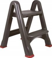 Taboret SKŁADANY Drabinka max 150kg Stołek Antypoślizgowy CURVER