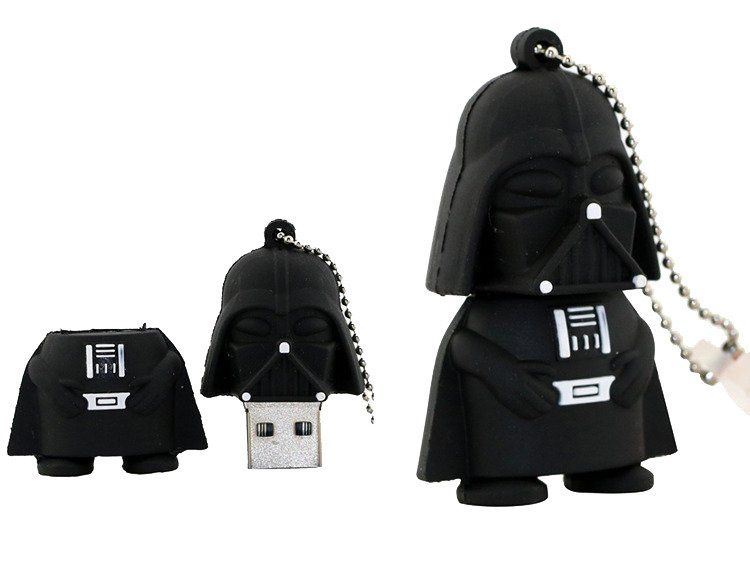 PENDRIVE USB SZYBKI FLASH DRIVE ULTRA PAMIĘĆ ZAWIESZKA POSTAĆ Z FILMU VADER 32GB zdjęcie 1